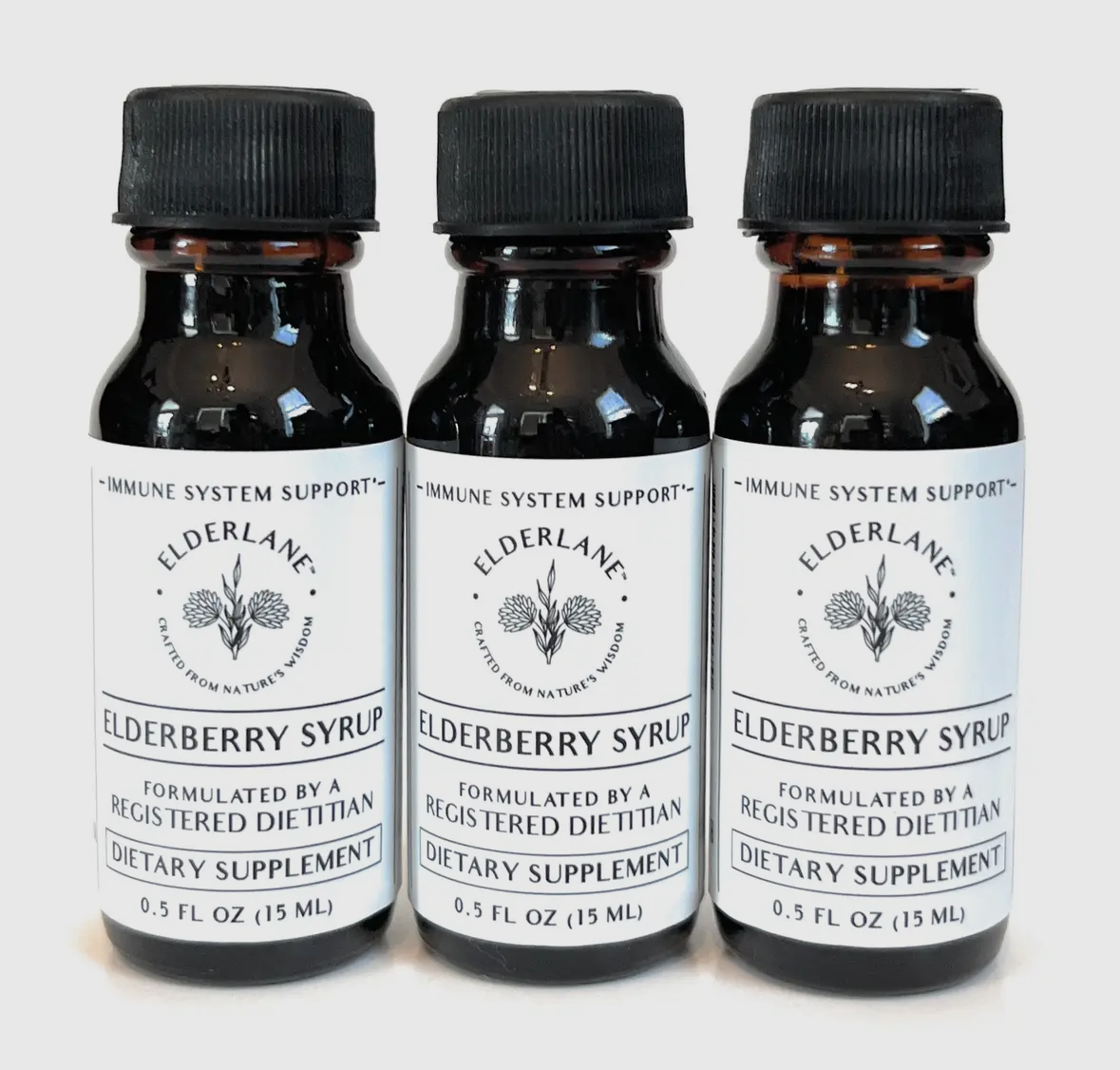 Elderberry Single Serve Bottle