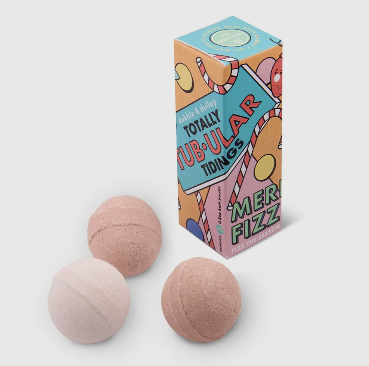 Totally Tub-Ular Bath Bomb Stocking Stuffer
