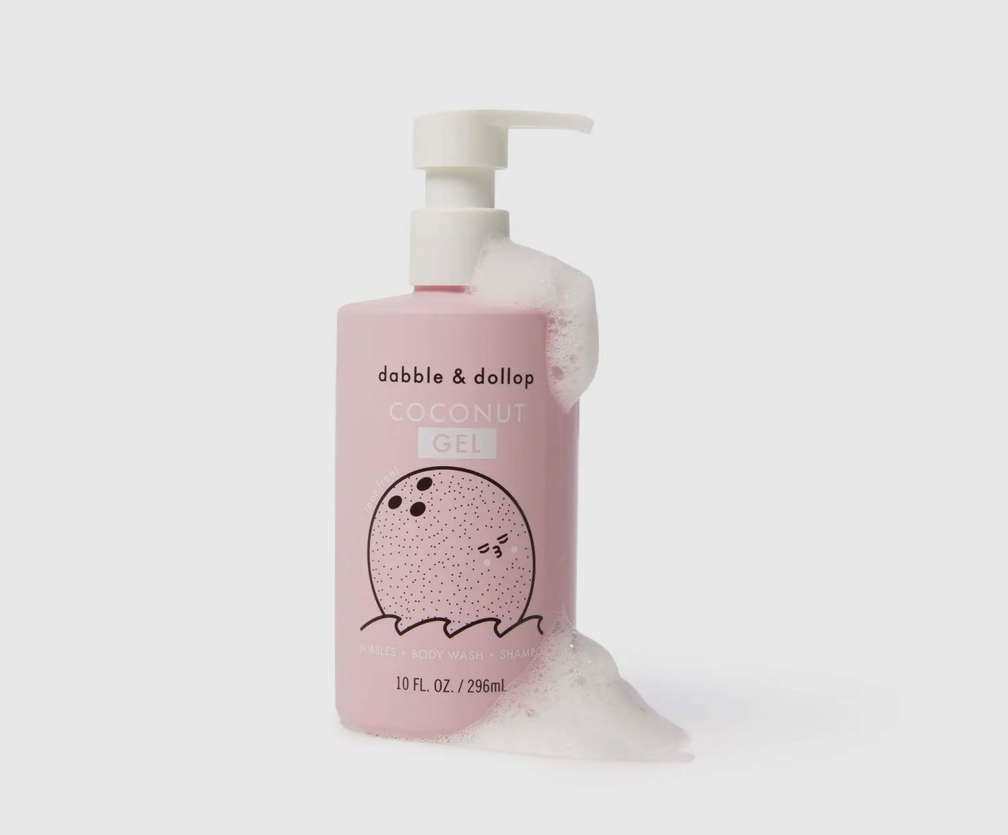 All Natural Coconut Shampoo, Body Wash & Bubbles