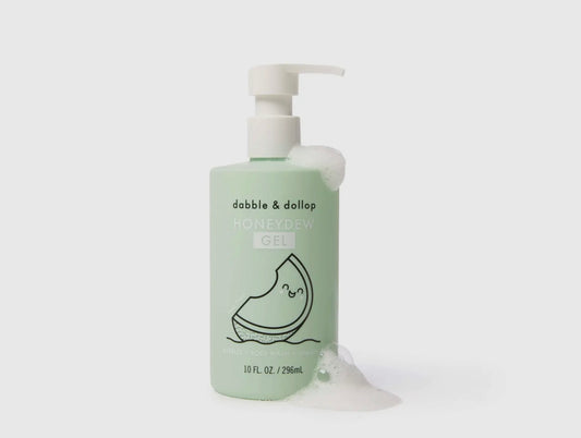 All Natural Honeydew Shampoo, Body Wash & Bubbles